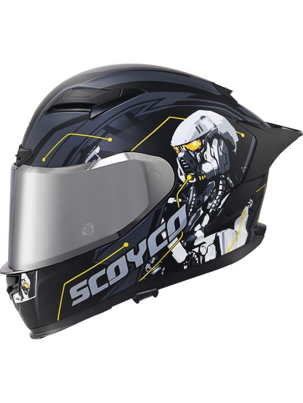 Scoyco FF-871 Full Face Kask CYBER