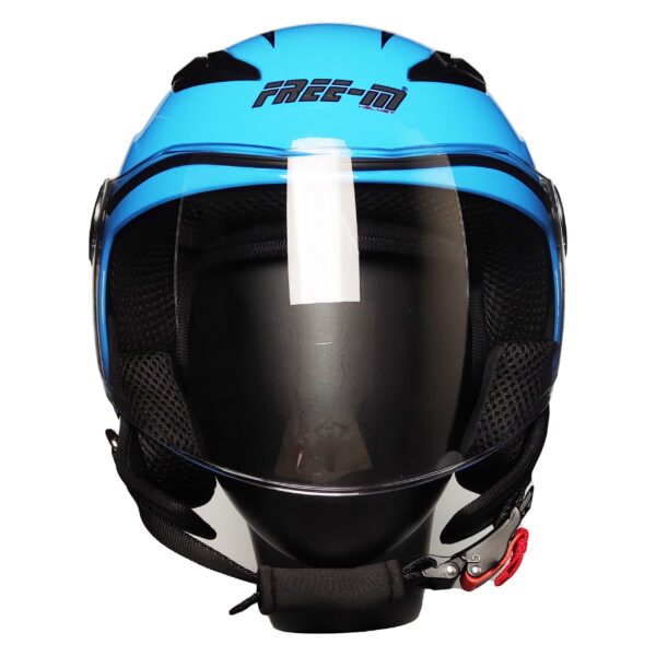 FREE-M FR-215 Çocuk Yarım Kask DOG BLUE