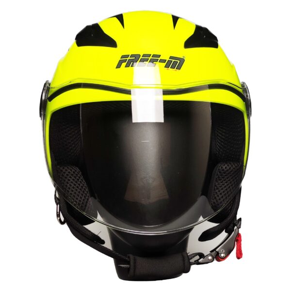 FREE-M FR-215 Çocuk Yarım Kask DOG YELLOW