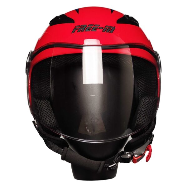 FREE-M FR-215 Çocuk Yarım Kask DOG RED