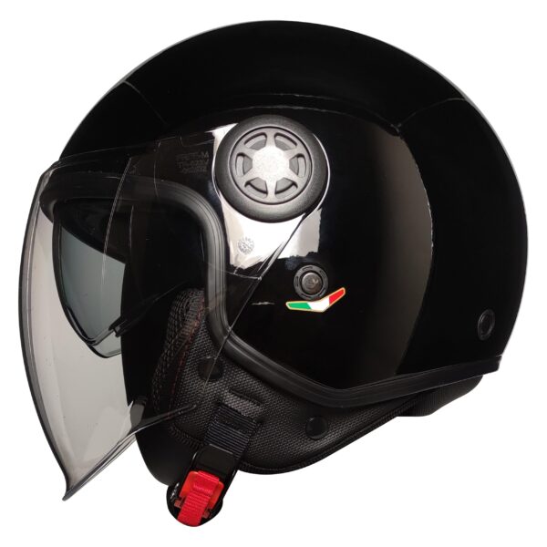 FREE-M FR-612 Yarım Kask Black