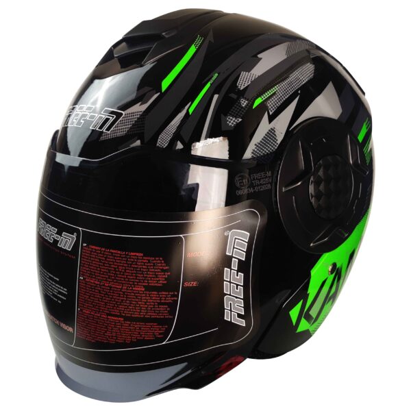 FREE-M FR-665 Yarım Kask GREEN
