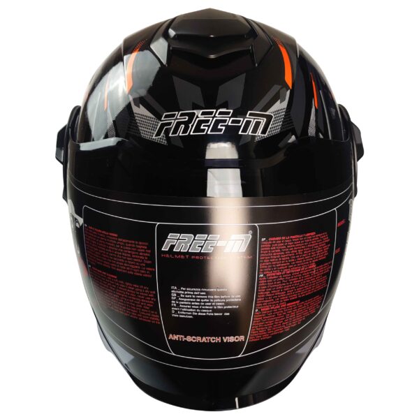 FREE-M FR-665 Yarım Kask ORANGE