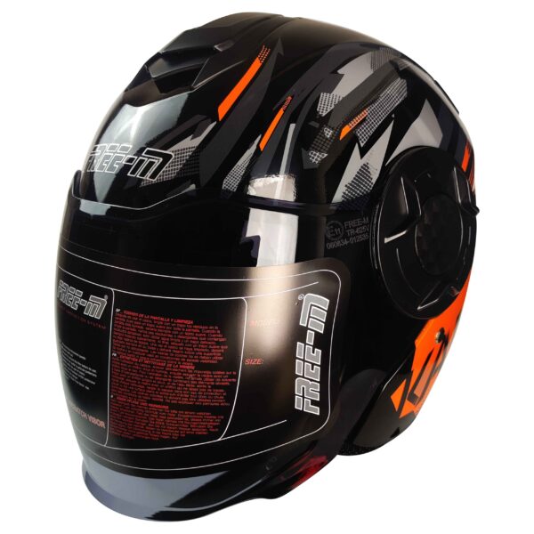 FREE-M FR-665 Yarım Kask ORANGE
