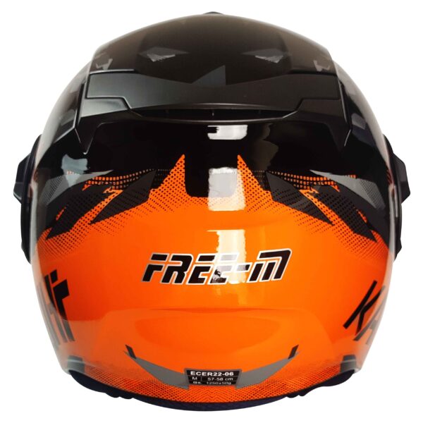 FREE-M FR-665 Yarım Kask ORANGE