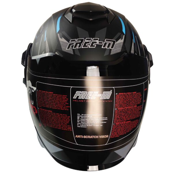 FREE-M FR-665 Yarım Kask MAT TURKUAZ