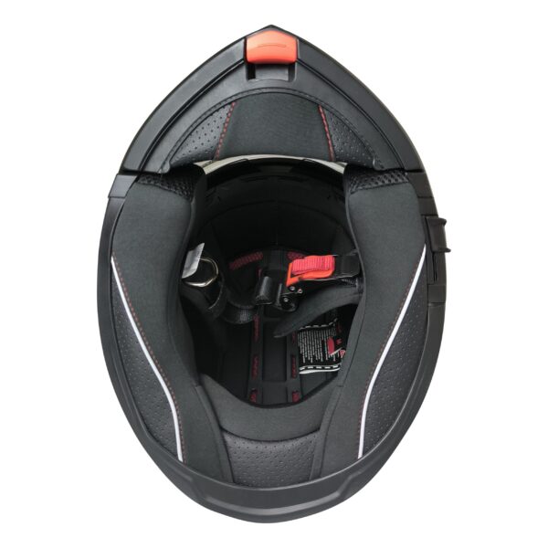 MTS M-966 V2 Çene Açılır Kask MAT BLACK