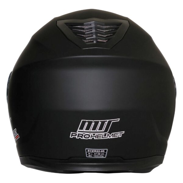 MTS M-966 V2 Çene Açılır Kask MAT BLACK