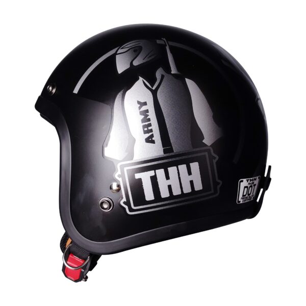 NİKKO N314 YARIM CHOPPER KASK GREY ARMY