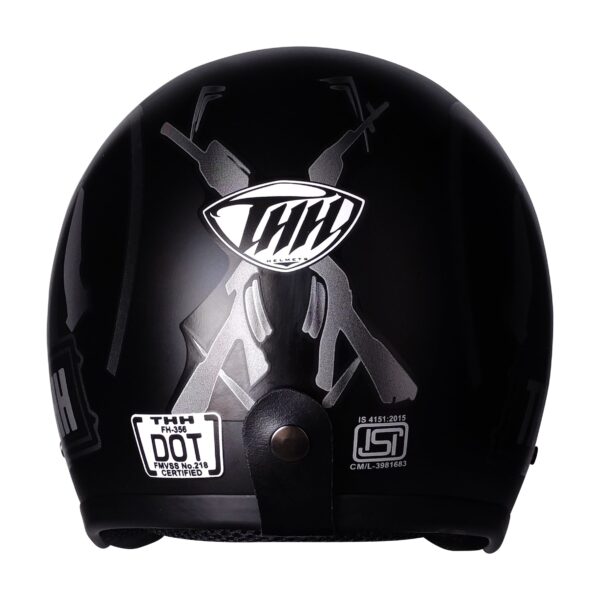 NİKKO N314 YARIM CHOPPER KASK GREY ARMY