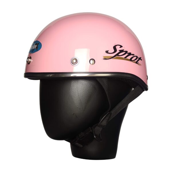 NİKKO A112 YARIM CHOPPER KASK PINK