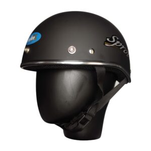 NİKKO A112 YARIM CHOPPER KASK MAT BLACK