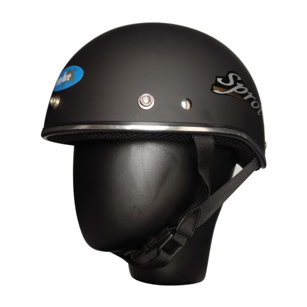 NİKKO A112 YARIM CHOPPER KASK MAT BLACK