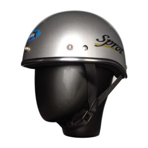 NİKKO A112 YARIM CHOPPER KASK GREY