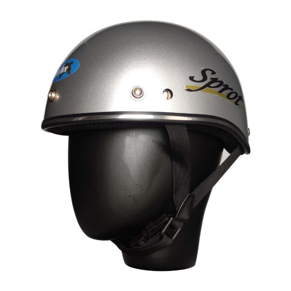 NİKKO A112 YARIM CHOPPER KASK GREY