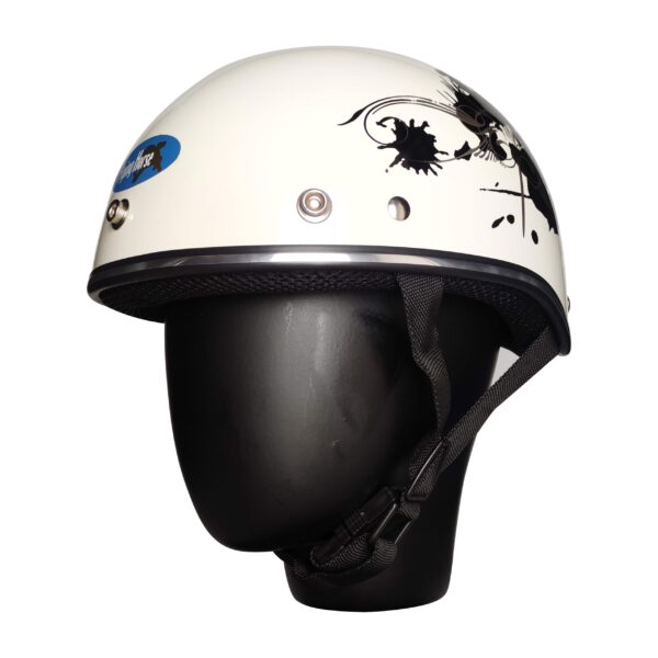 NİKKO A112 YARIM CHOPPER KASK WHITE
