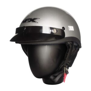 NİKKO FX66 YARIM CHOPPER KASK GREY