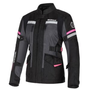 Scoyco JK122W Kadın 4 Mevsim Uzun Mont Black