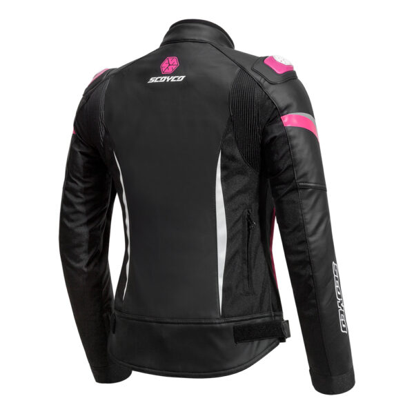 Scoyco JK153W Kadın 4 Mevsim Mont Black-Pınk