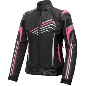 Scoyco JK153W Kadın 4 Mevsim Mont Black-Pınk