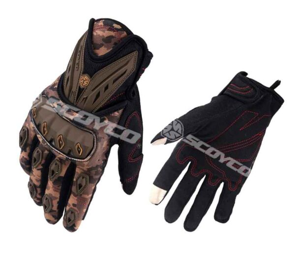 SCOYCO MC10 ELDİVEN CAMO
