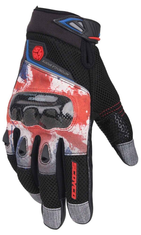 SCOYCO MC47 ELDİVEN RED
