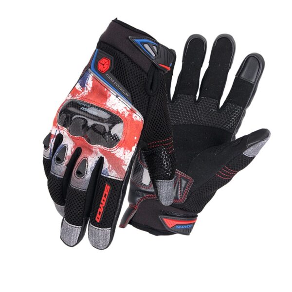SCOYCO MC47 ELDİVEN RED