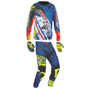 Prosev MJ-5150 CROSS GİYSİ (JARSEY) ÜÇLÜ SET BLUE FLORANCE