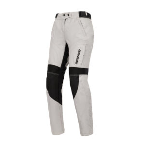 Scoyco P-122W  KADIN Korumalı 4 Mevsim Pantolon WHITE-BLACK