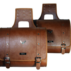 YAN DERİ HEYBE KAHVERENGİ