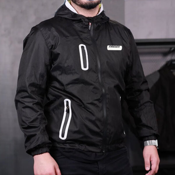 PROSEV CORTA VENTO KORUMALI YAĞMURLUK BLACK