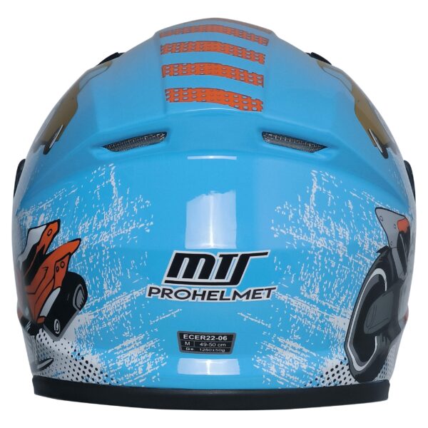 MTS M-201 FULL FACE ÇOCUK KASK BLUE