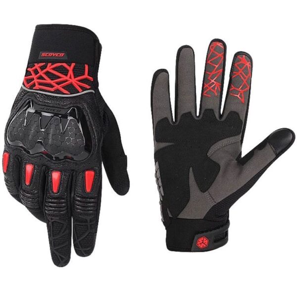 SCOYCO MC103 ELDİVEN RED