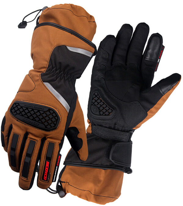 SCOYCO MC48 KEVLAR ELDİVEN BROWN