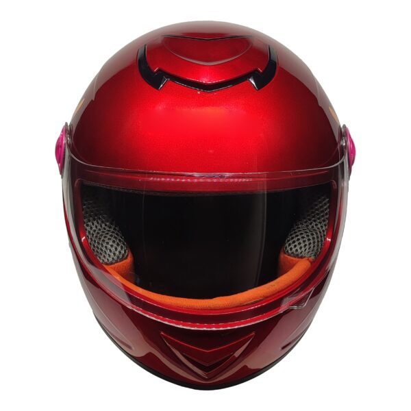 PRO HELMETS YA-201VR Full Face Çocuk Kask SKULL RED