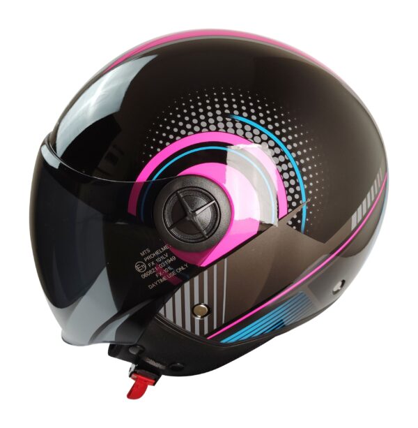 MTS FX-101 PINK WOMAN YARIM KASK