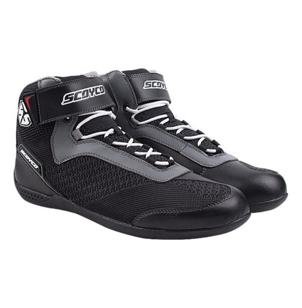 SCOYCO MT-031 YAZLIK KISA BOT BLACK-GREY
