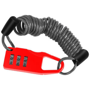 ŞİFRELİ KASK KİLİDİ KIRMIZI