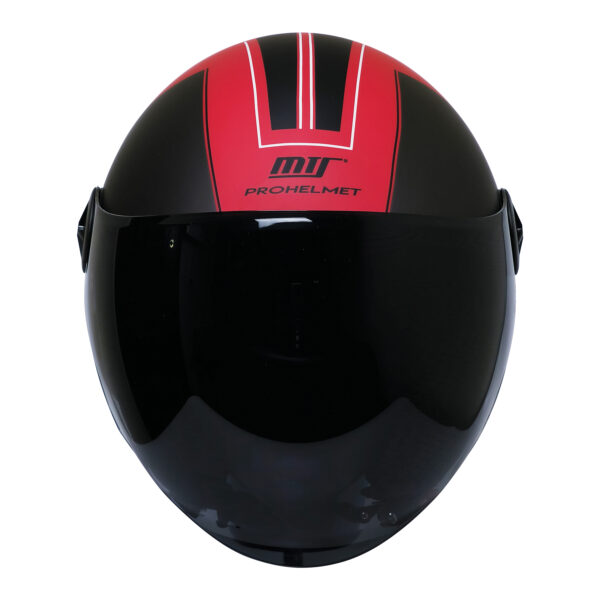 MTS FX-101 DESIGN RED YARIM KASK