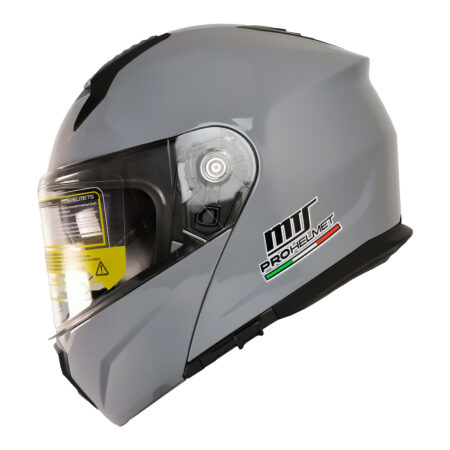 MTS M-966 V2 Çene Açılır Kask GREY