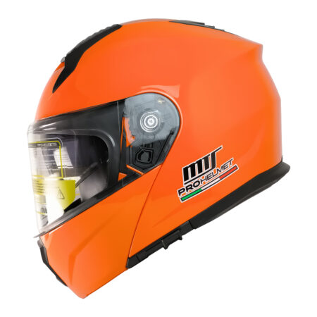 MTS M-966 V2 Çene Açılır Kask ORANGE