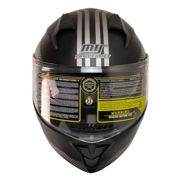 MTS M-966 V2 Çene Açılır Kask WX20 GREY