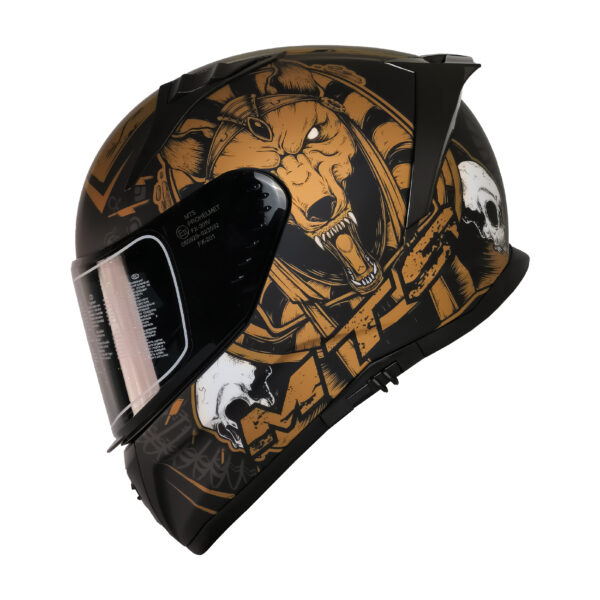 MTS M-801 SNAKE Full Face Kask ANUBIS