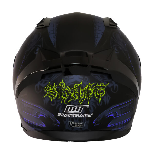 MTS M-801 SNAKE Full Face Kask MISION BLUE