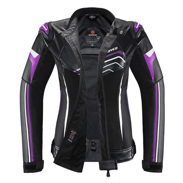 Scoyco JK153W KADIN 4 MEVSİM MONT BLACK-PURPLE