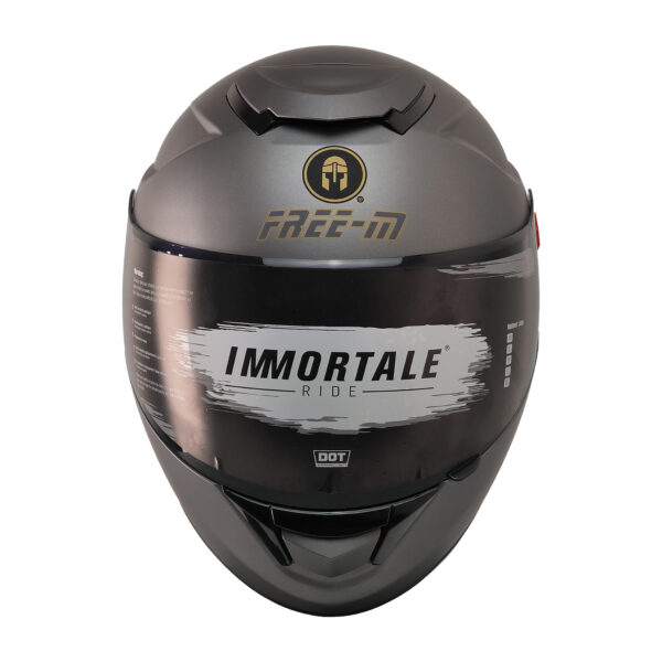 FREE-M FR-913 Full Face Kask MAT GREY