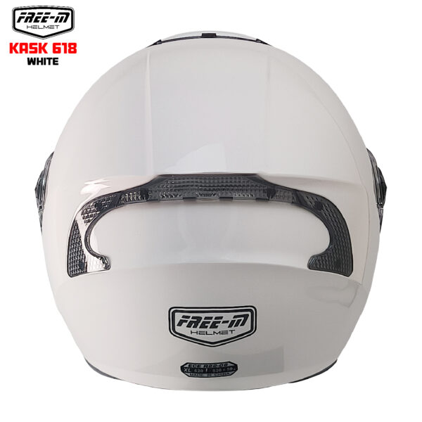 RSV HELMET 618 Yarım Kask WHİTE