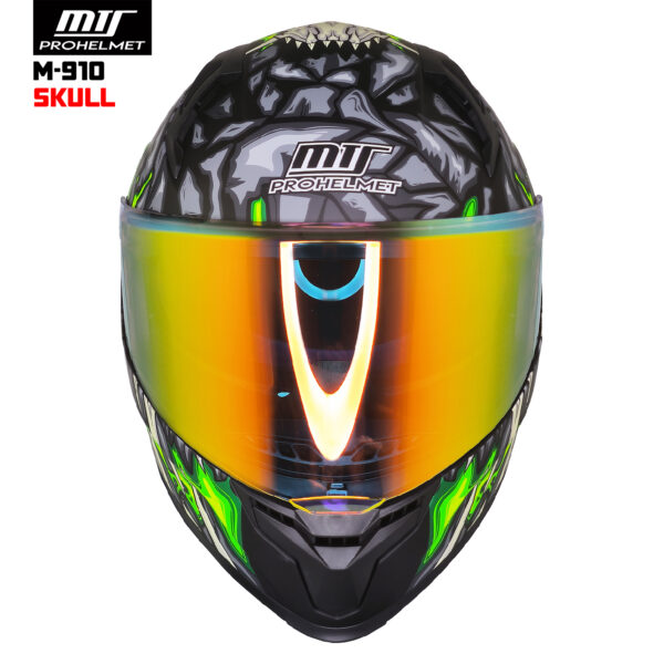 MTS M-910 Full Face Kask SKULL