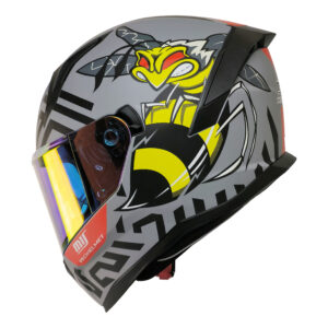MTS M-910 Full Face Kask MAT BEE
