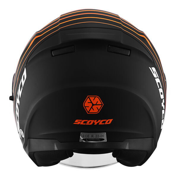 Scoyco OF-669 Yarım Kask TRACK